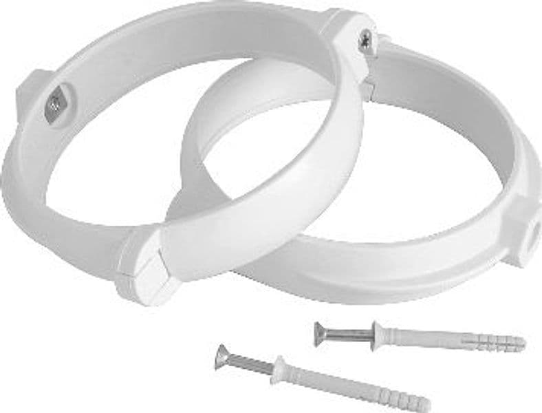 2 Pezzi Staffe Fermatubo con Viti First Ø 125 mm - 3
