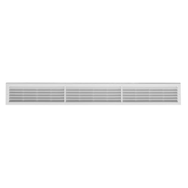 Griglia da Incasso con Rete L 1042 x H 130 mm First Bianco – First Plast