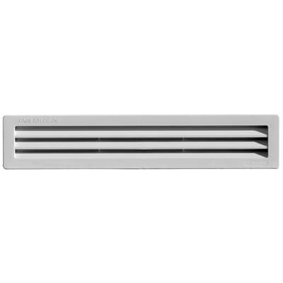 Griglia da Incasso con Rete L 305 x H 60 mm First Bianco - 3