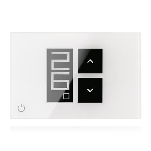 Cronotermostato Witime Wall Wi Fi Settimanale Seitr Bianco - 2