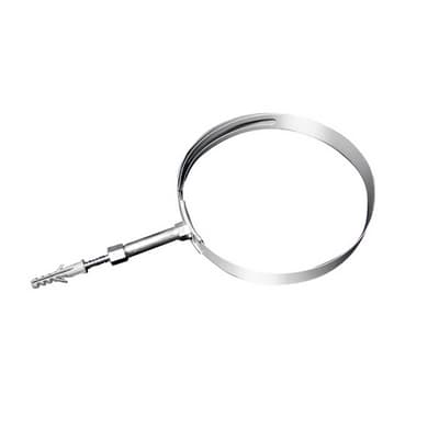 Collare in Acciaio Zinco Cromato Dk Ø 140 a 200 - 3