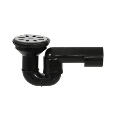 Piletta Doccia Griglia Piana con Sifone Scarico Ghidi Griglia INOX Ø 80 - 2