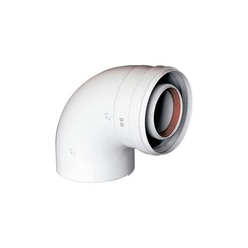 Curva Coassiale 90 ° Partenza Caldaia Baxi Ø 60 a 100 - 3