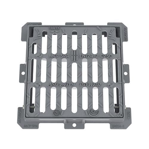 Caditoia Piana in Ghisa C250 Mcp 60 cm x 60 - 2