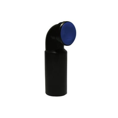 Curva WC per Vaso Sospeso con Guarnizione e Tappo PEHD Valsi Ø 90 Verticale - 3
