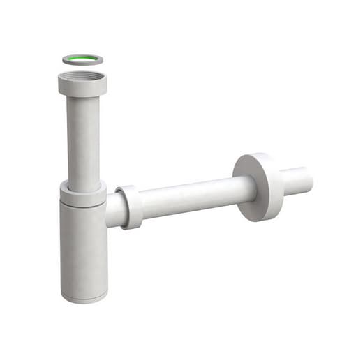 Sifone Scarico Linea Minimale per Lavabo King Bonom 11 x 4 x 32 - 2