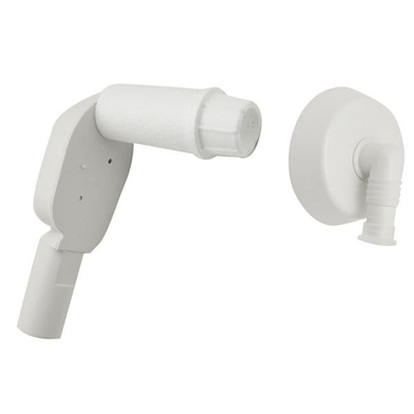 Sifone Scarico ad Incasso per Lavatrice o Lavastoviglie Geberit Ø 40 Bianco - 3