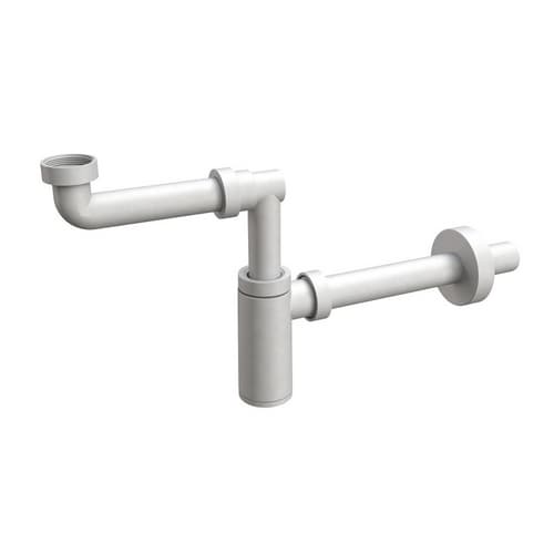 Sifone Scarico per Lavabo King Salva Spazio Bonom 11 x 4 x 32 - 3