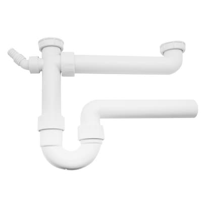 Sifone Scarico per Lavello a Due Bacinelle Geberit 11 x 2 11 x 4 Ø 40 - 2