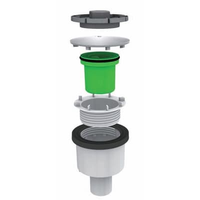 Piletta Scarico Doccione Foro 90MM con Coperchio INOX Bonom - 2