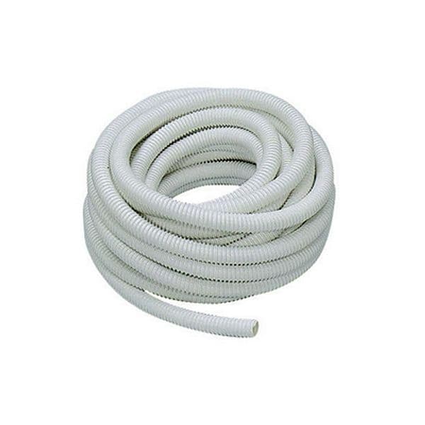 Tubo in PVC Spiralato Flessibile Bianco a Mt Ø 32 Gopla 20 m - 3