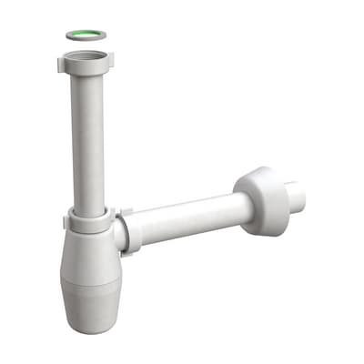 Sifone Scarico a Bottiglia Tedesco in PP Bonom 11 x 4 x Ø 32 mm - 2