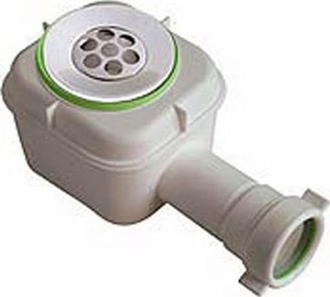 Pozzetto Sifoide in PVC Bianco Splash per Doccia Bonom 11 x 2 x Ø 80 - 3