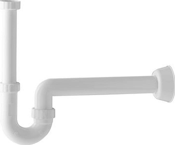 Sifone Scarico Eurotrap in PP per Lavabo Tea 11 x 4 x Ø 40 - 2