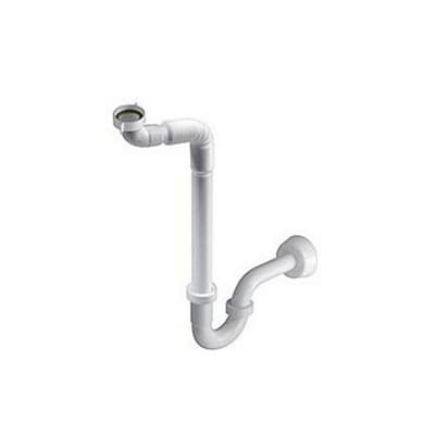 Sifone Scarico con Braccio Flessibile per Lavabi Reclinabili Bonom 1 ¼ x 32 - 2