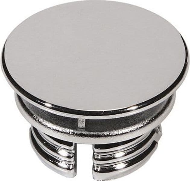 Borchia Copriforo in ABS Cromato Dh per Foro Ø 25 mm - 3