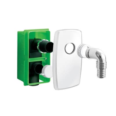 Box da Incasso Compact con Sifone Scarico Estraibile Bonom Bianco - 2