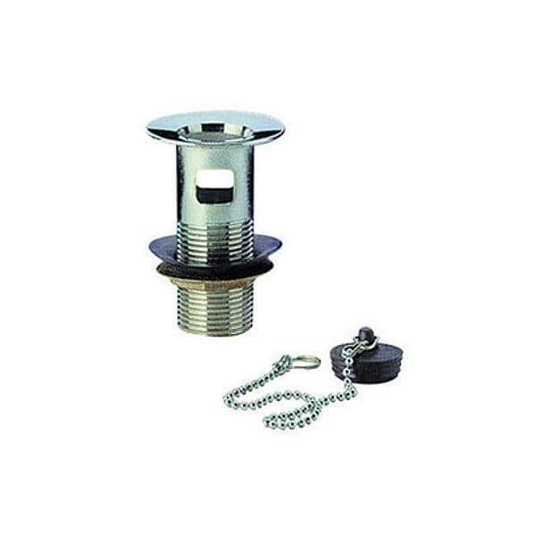 Piletta Scarico Bidet Lavabo con Troppo Pieno Senza Codolo Dh 1 - 2