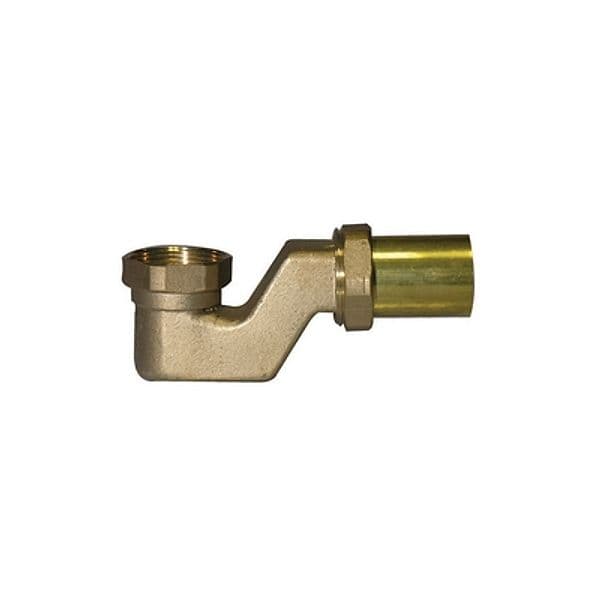 Sifone Scarico per Colonna Vasca in Ottone Dh 11 x 2 - 2