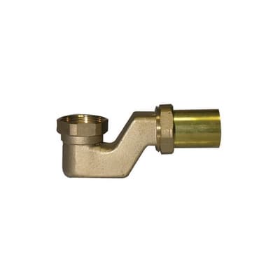 Sifone Scarico per Colonna Vasca in Ottone Dh 11 x 2 - 2