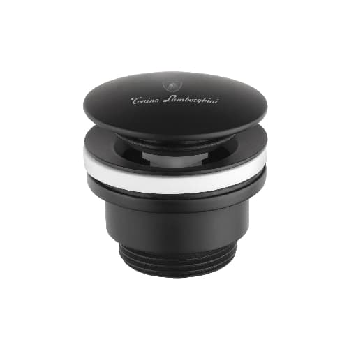 Scarico Piletta Piston Black 11 x 4 Lambo Nero Opaco - 2
