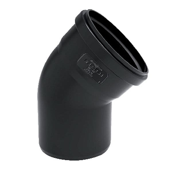Curva Phono Black 67 ° MF Nicol Ø 75 mm - 3