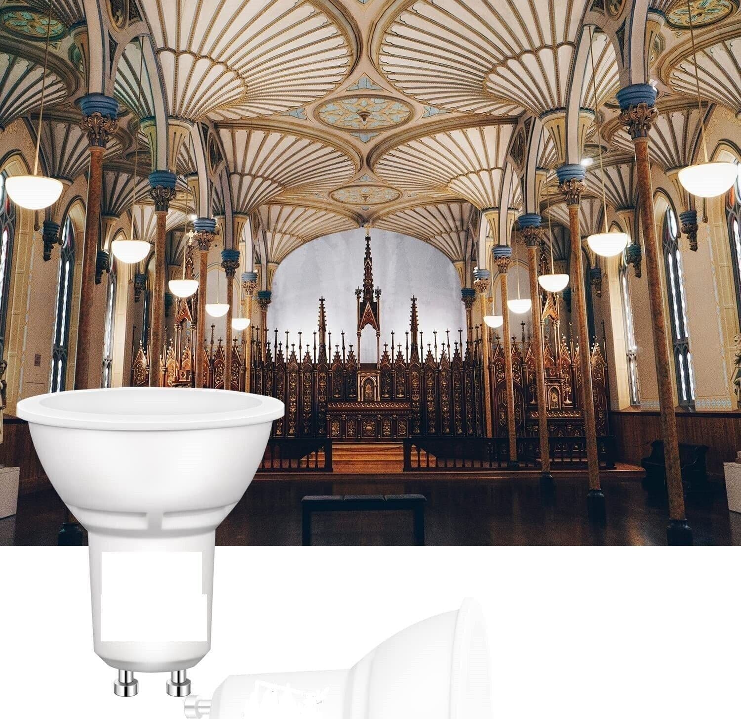 Lampadine LED GU10 5W (10 Pezzi),Luce Bianco Caldo 3000K ,Pari a Faretto Alogeno in Lampadine a LED CL Store - Battipaglia, commercioVirtuoso.it