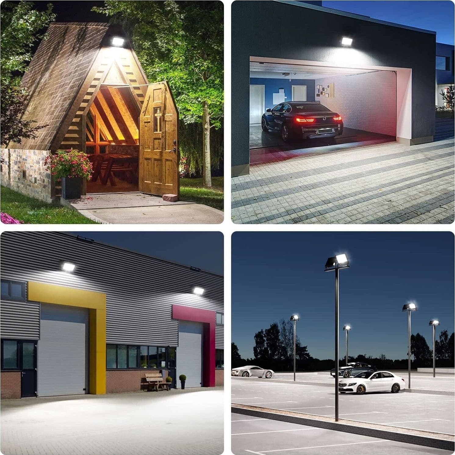 Faretto LED da Esterno 50W, Faro LED Esterno Impermeabile IP65, Proiettore in Proiettori CL Store - Battipaglia, commercioVirtuoso.it