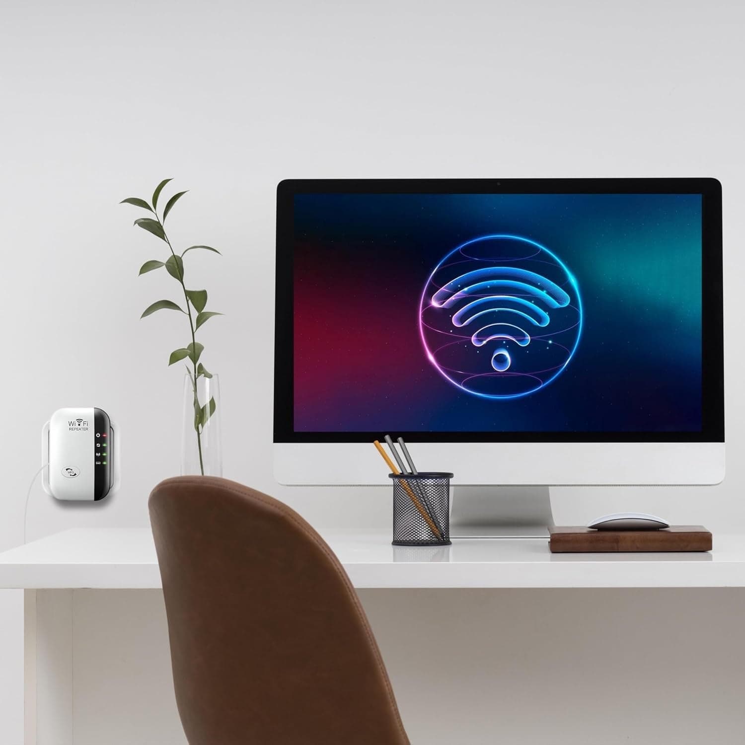 Ripetitore WiFi Retoo 2,4 GHz 300 Mbit/s, Amplificatore WiFi - 7