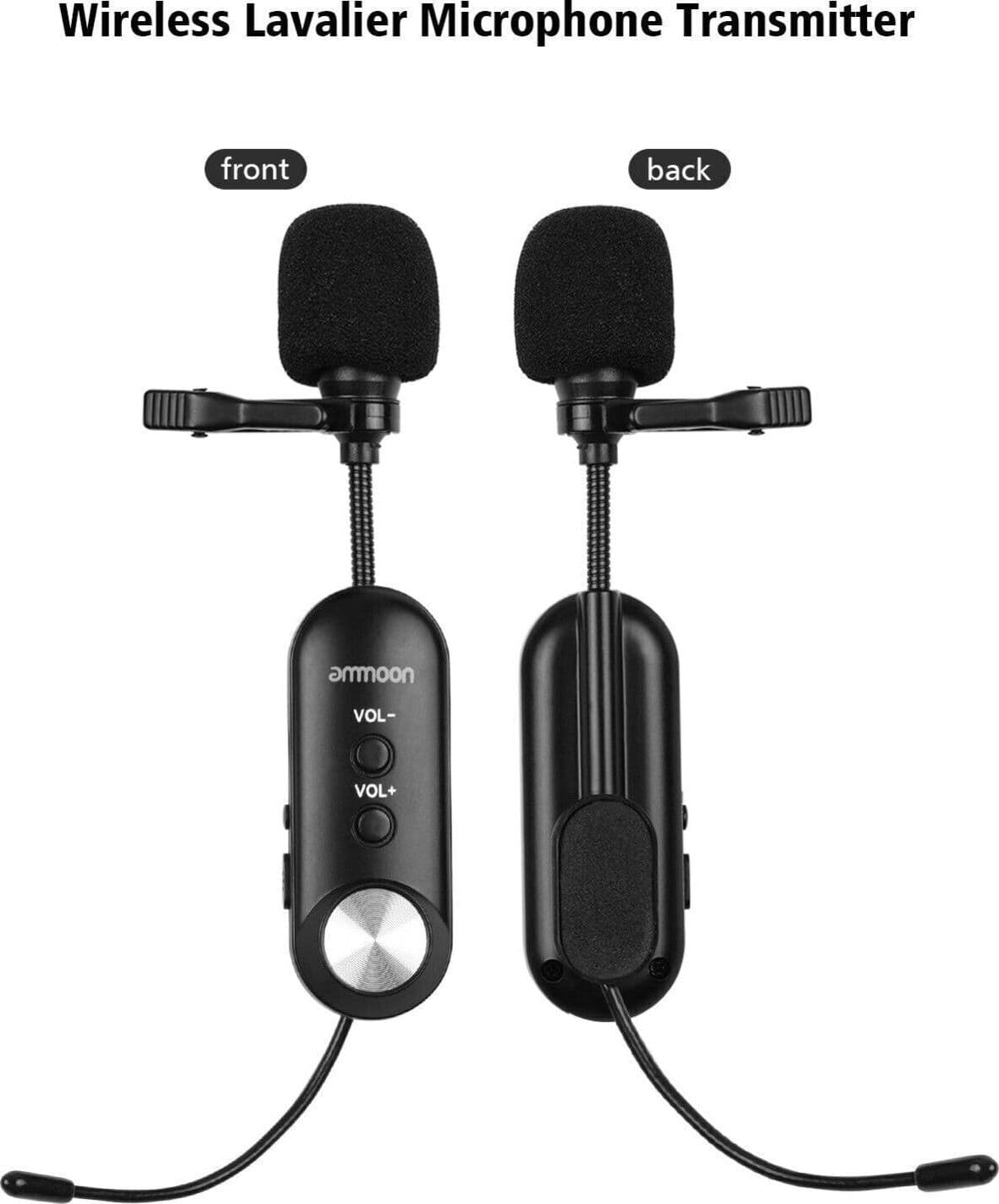 Ammoon U260 Versione per cellulare UHF Microfono wireless multiuso Lavalier in Microfoni esterni CL Store - Battipaglia, commercioVirtuoso.it