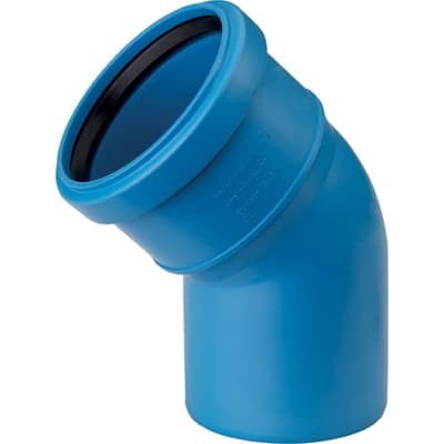 Curva Tri Plus 45 ° Valsir Ø 75 45 ° - 3