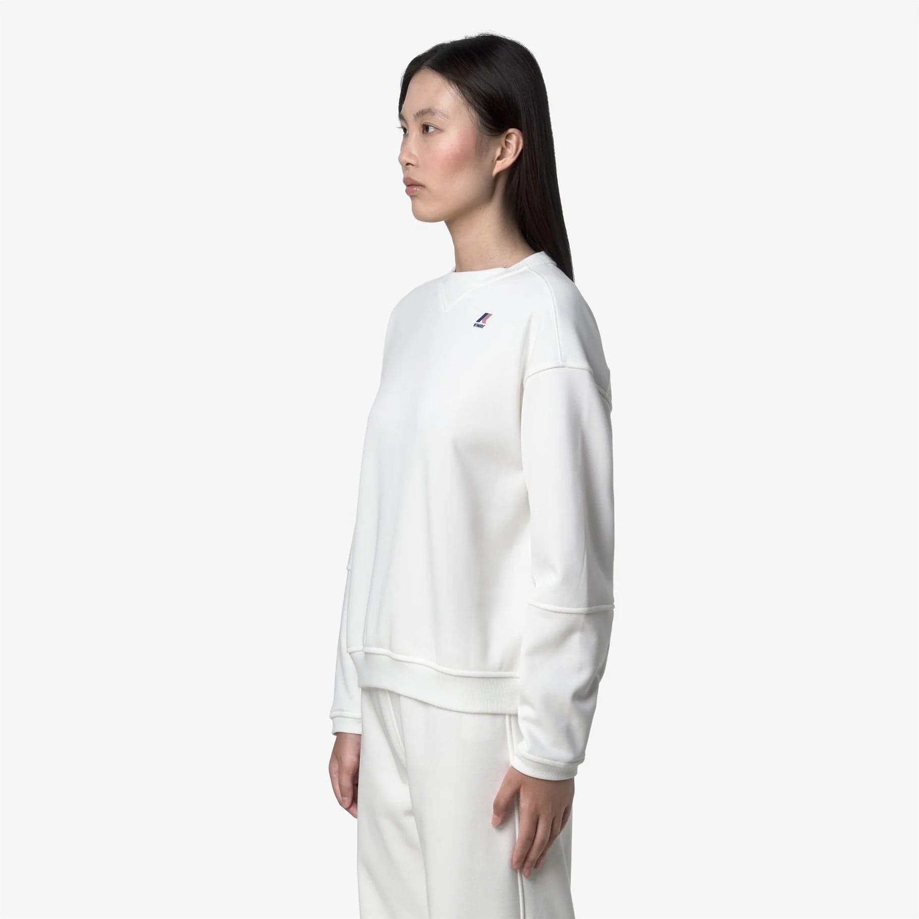 Kway felpa donna girocollo in pile di cotone spazzolato K6127MW X42 in Felpe con cappuccio Broadway Red - Barletta, commercioVirtuoso.it