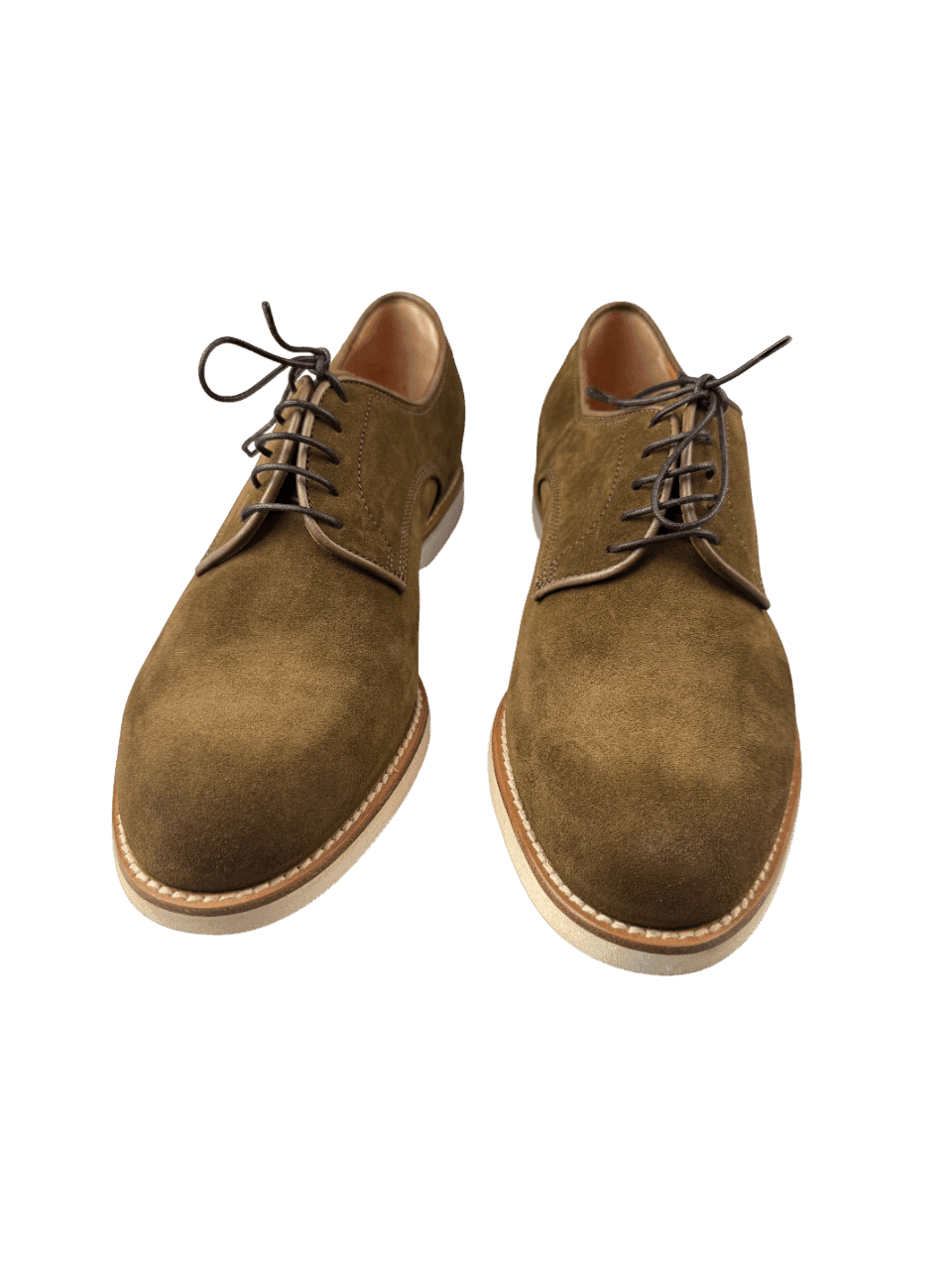 Scarpa Uomo Santoni - Derby Scamosciate in Scarpe stringate basse Couture - Sestu, commercioVirtuoso.it