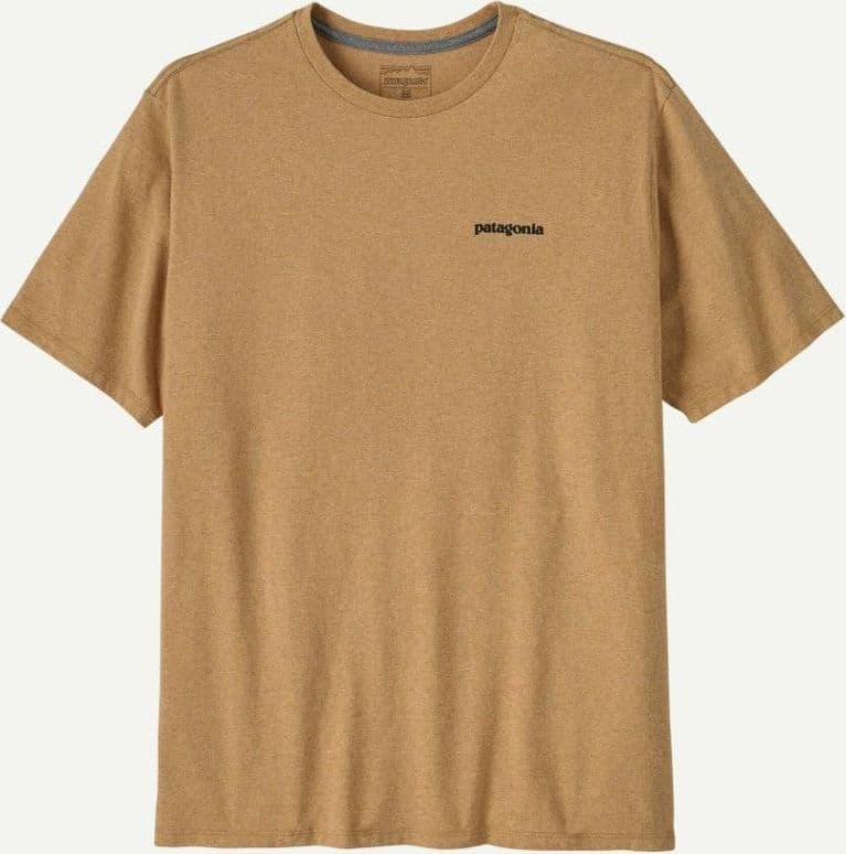 T Shirt Patagonia P-6 Logo Responsibili-Tee Beige - 3