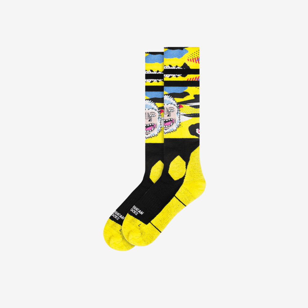 Calze American Socks Yeti Snow Multicolor - 5
