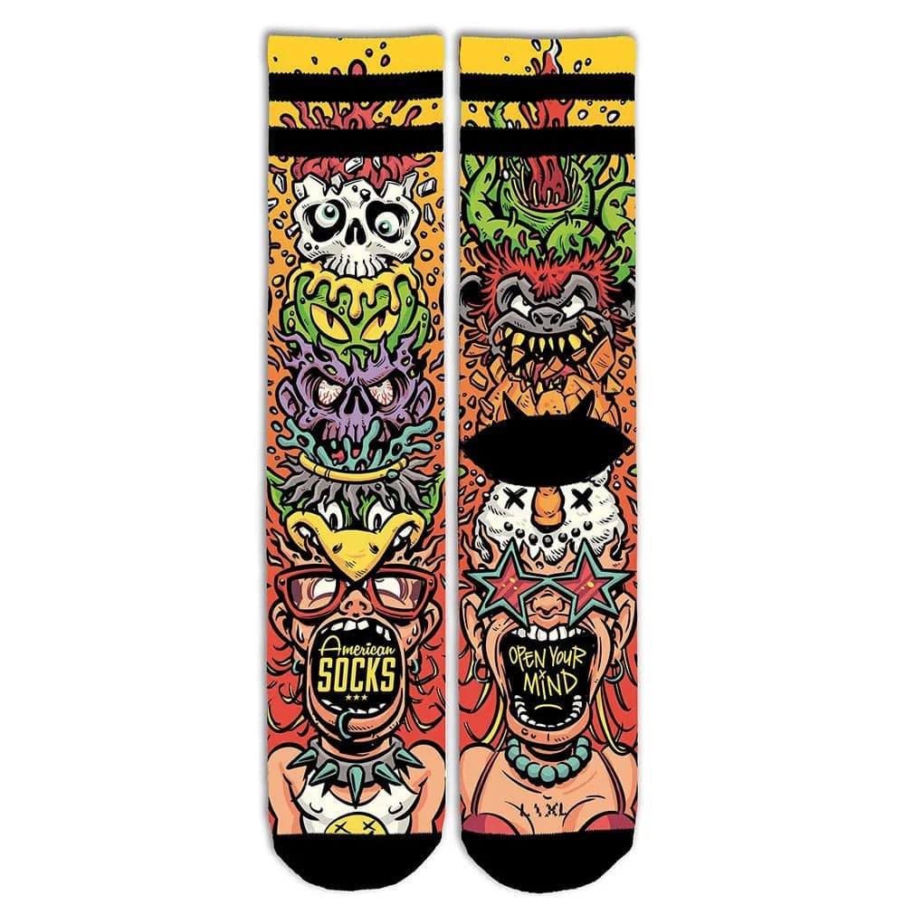 Calze American Socks Open Your Mind Multicolor - 2