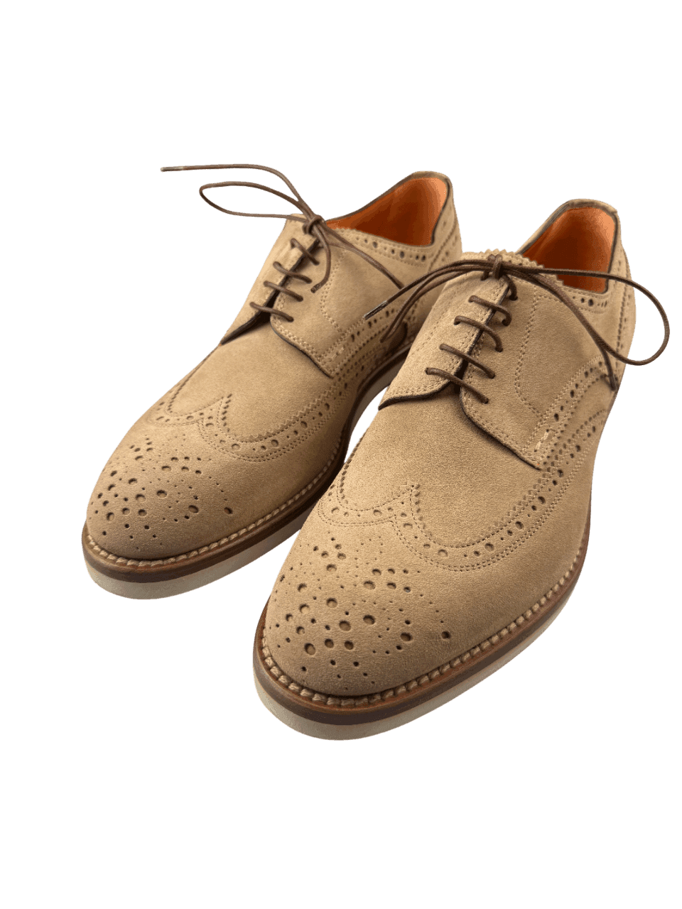 Scarpa Uomo Santoni - Derby Brogue Rondine