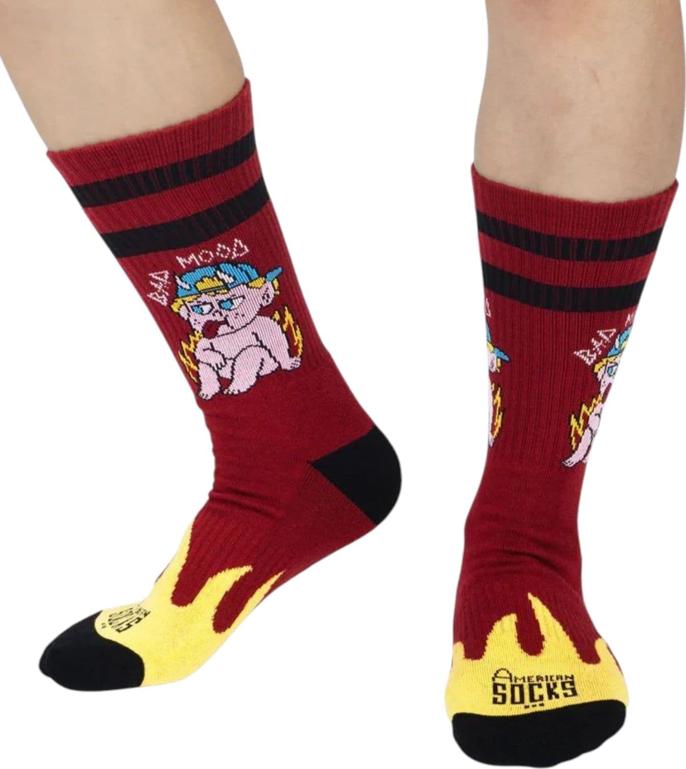 Calze American Socks Bad Moon Multicolor - 3