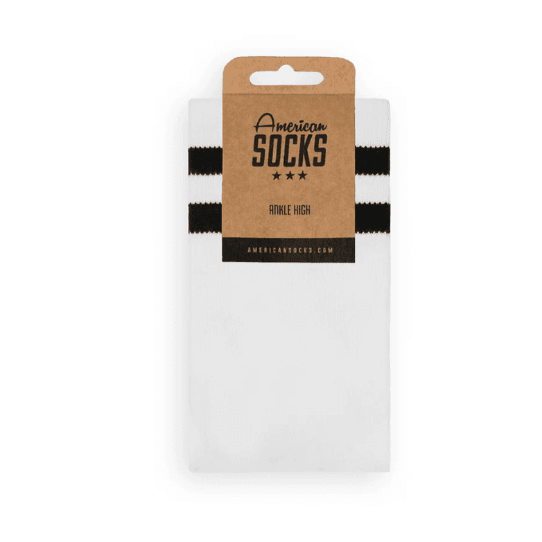 Calze American Socks Old School White - 2