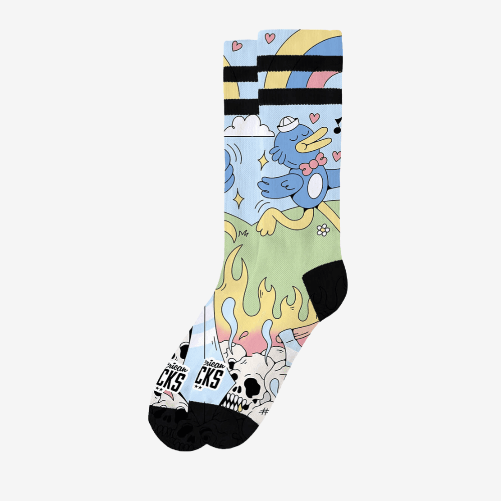 Calze American Socks Cute Chaos Multicolor - 4