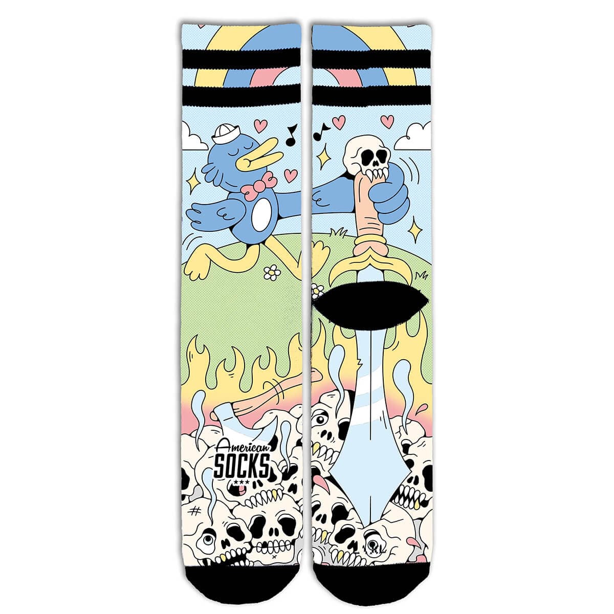 Calze American Socks Cute Chaos Multicolor - 2