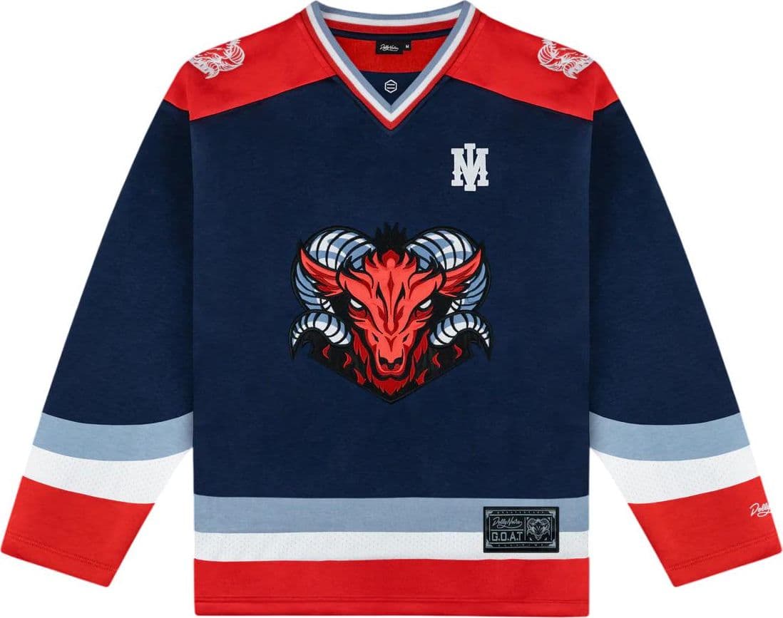 Felpa Dolly Noire GOAT Hockey Blue - 6