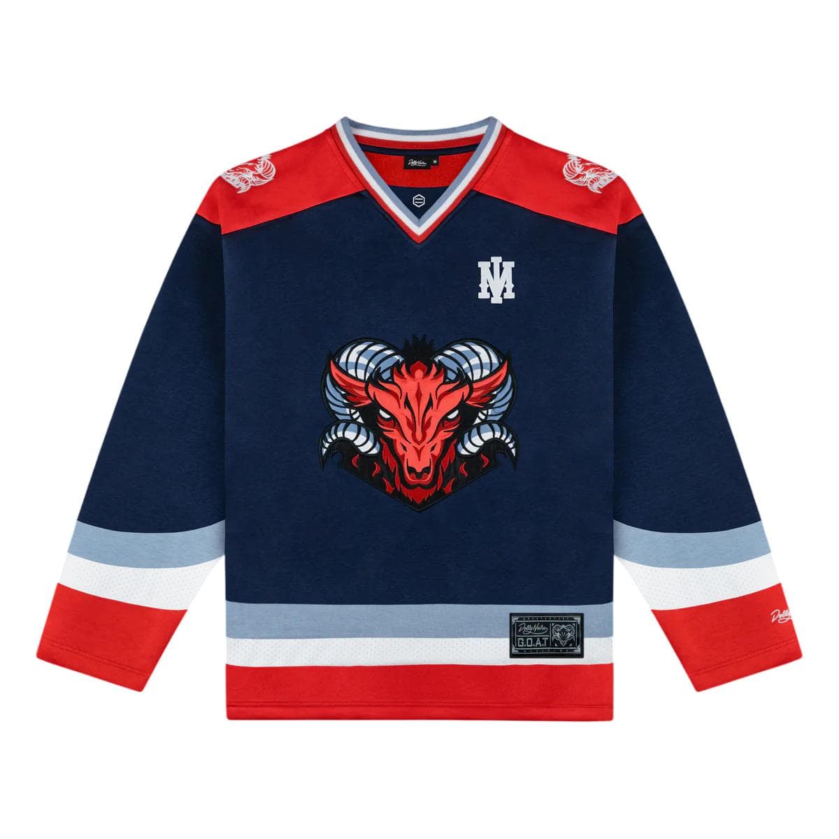 Felpa Dolly Noire GOAT Hockey Blue - 6