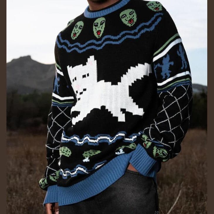 Maglione Rip N Dip OUT oF tHE wORLD bLACK in Felpe con cappuccio Glad Store - Genova, commercioVirtuoso.it