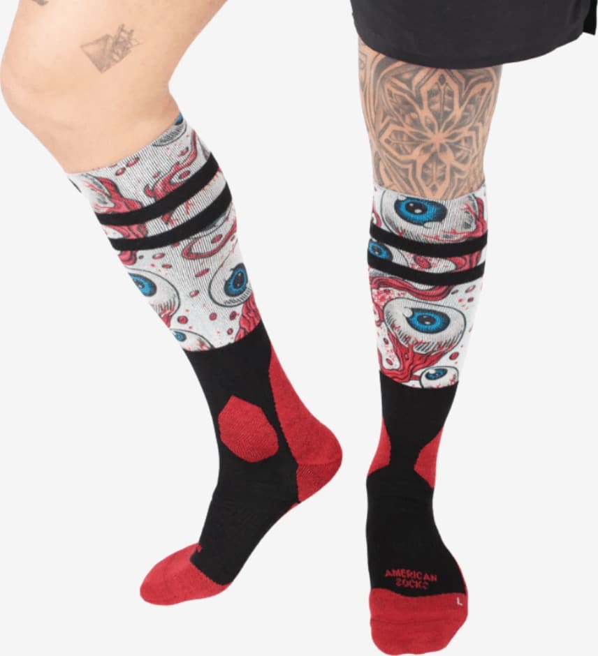 Calze American Socks Eyeblast Snow Multicolor - 3