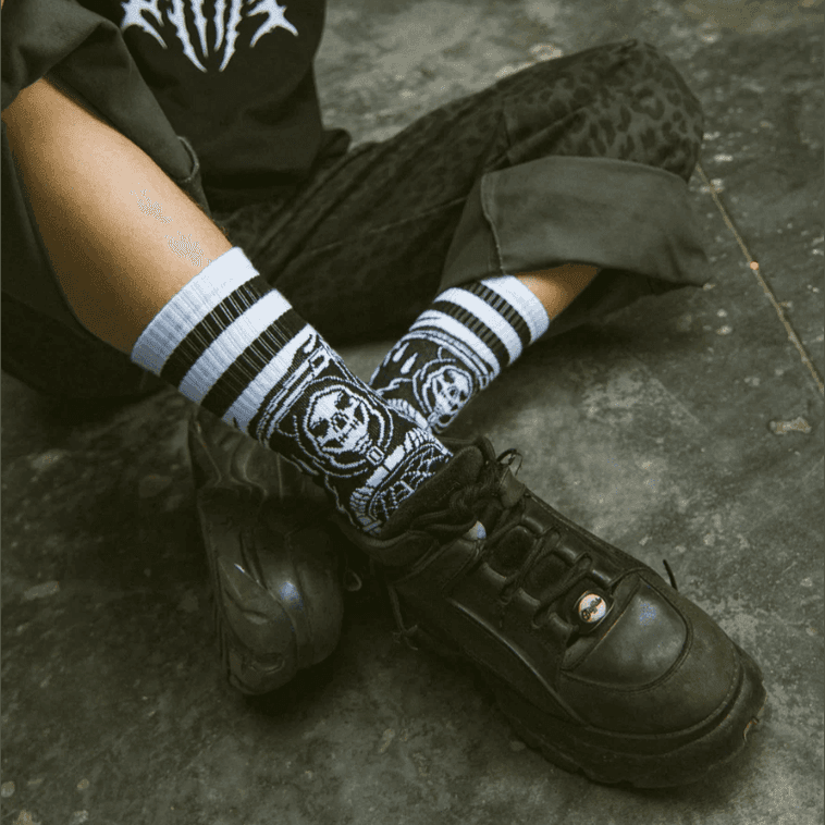 Calze American Socks Death's Door Multicolor - 4