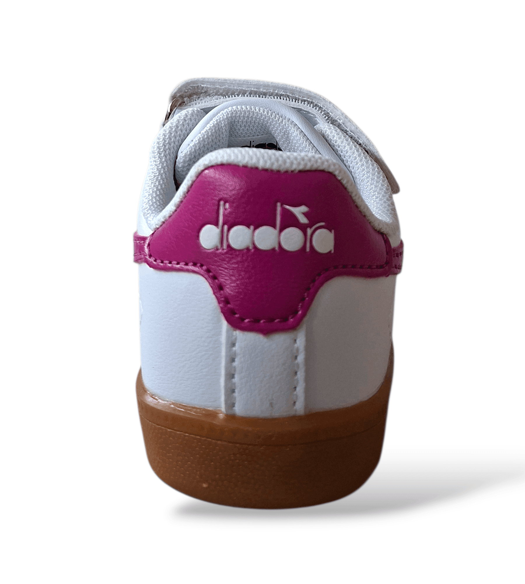 Scarpe sneakers Bambina Diadora Kyoto bianco-fucsia velcro in Ballerine Scarpetteria Gica - Trani, commercioVirtuoso.it