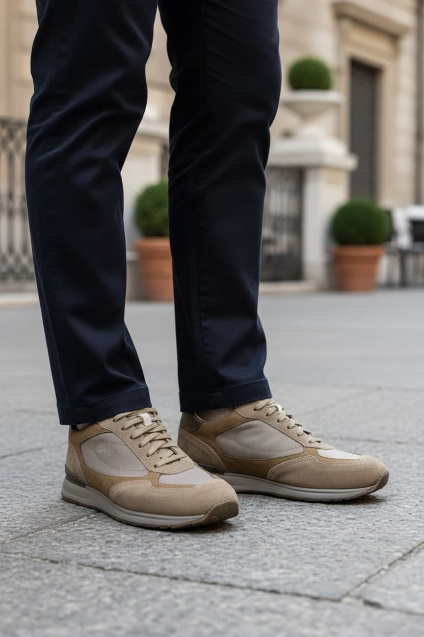 Scarpa Uomo Santoni - Sneacker in Sneaker casual Couture - Sestu, commercioVirtuoso.it