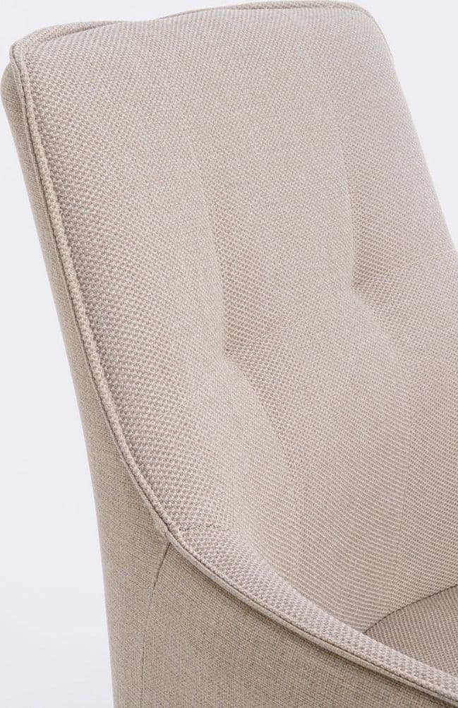 Sedia "Skagen" girevole, struttura in alluminio, con tessuto idrorepellente, per interni ed esterni in Sedie per tavolo da giardino Decor Space - Altamura, commercioVirtuoso.it