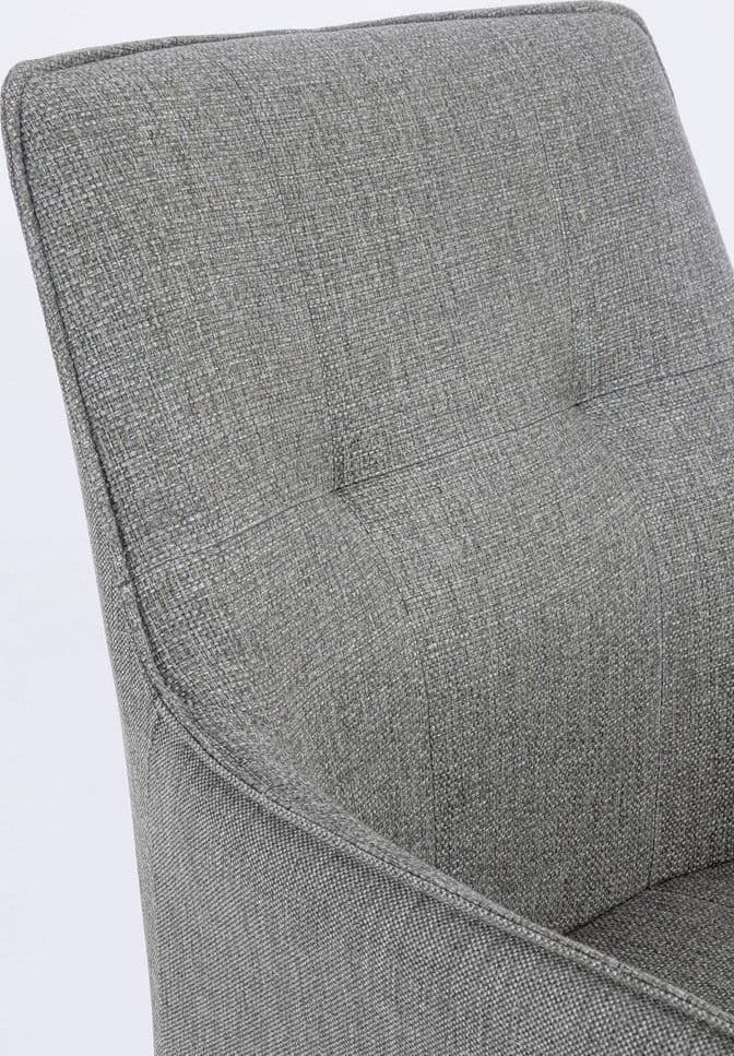 Sedia "Skagen" girevole, struttura in alluminio, con tessuto idrorepellente, per interni ed esterni in Sedie per tavolo da giardino Decor Space - Altamura, commercioVirtuoso.it